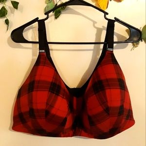 Torrid 48C Plaid Back Smoothing Bra